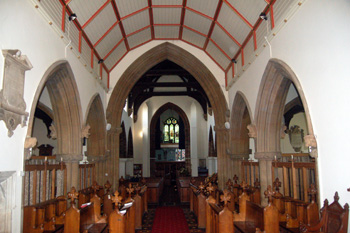 Interior looking west May 2010